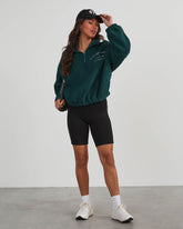 California Teddy Polar Yarım Fermuarlı Ceket